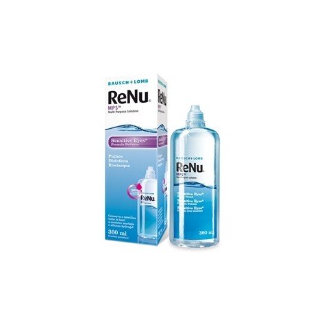 ReNu MPS Sensitive Eyes 360ml + Porta Lenti ReNu MPS Sensitive Eyes 360ml + Porta Lenti