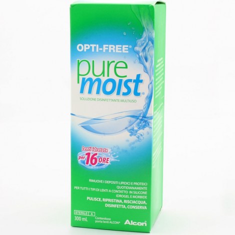 OPTI-FREE PureMoist 300ml + Porta Lenti OPTI-FREE PureMoist 300ml + Porta Lenti