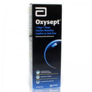 Oxysept 1 Step 300ml + 30 Tab + Porta Lenti