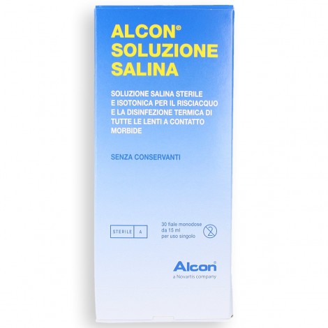 Alcon Soluzione Salina 30 x 15 ml Alcon Soluzione Salina 30 x 15 ml